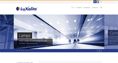 Desktop Screenshot of luxalite.net